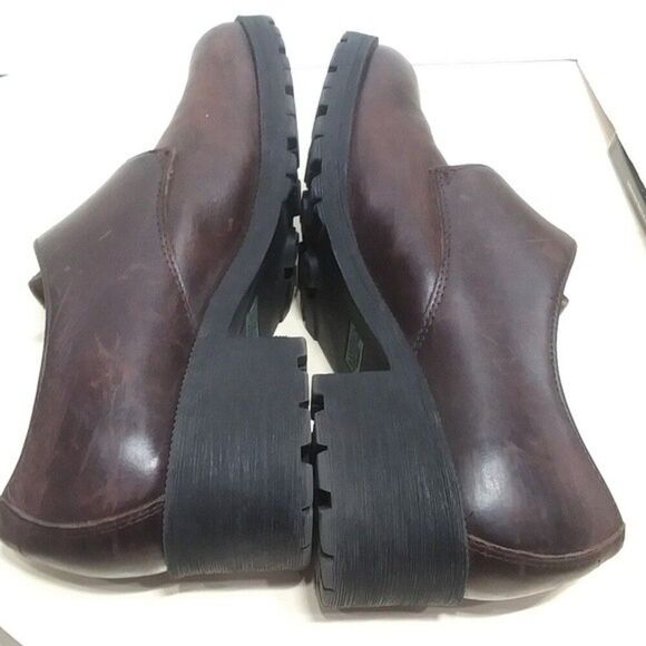 Eastland Amherst Monk-Strap Loafers, Dark Brown Leather, Chunky Sole, Womens 8 - Picture 8 of 10